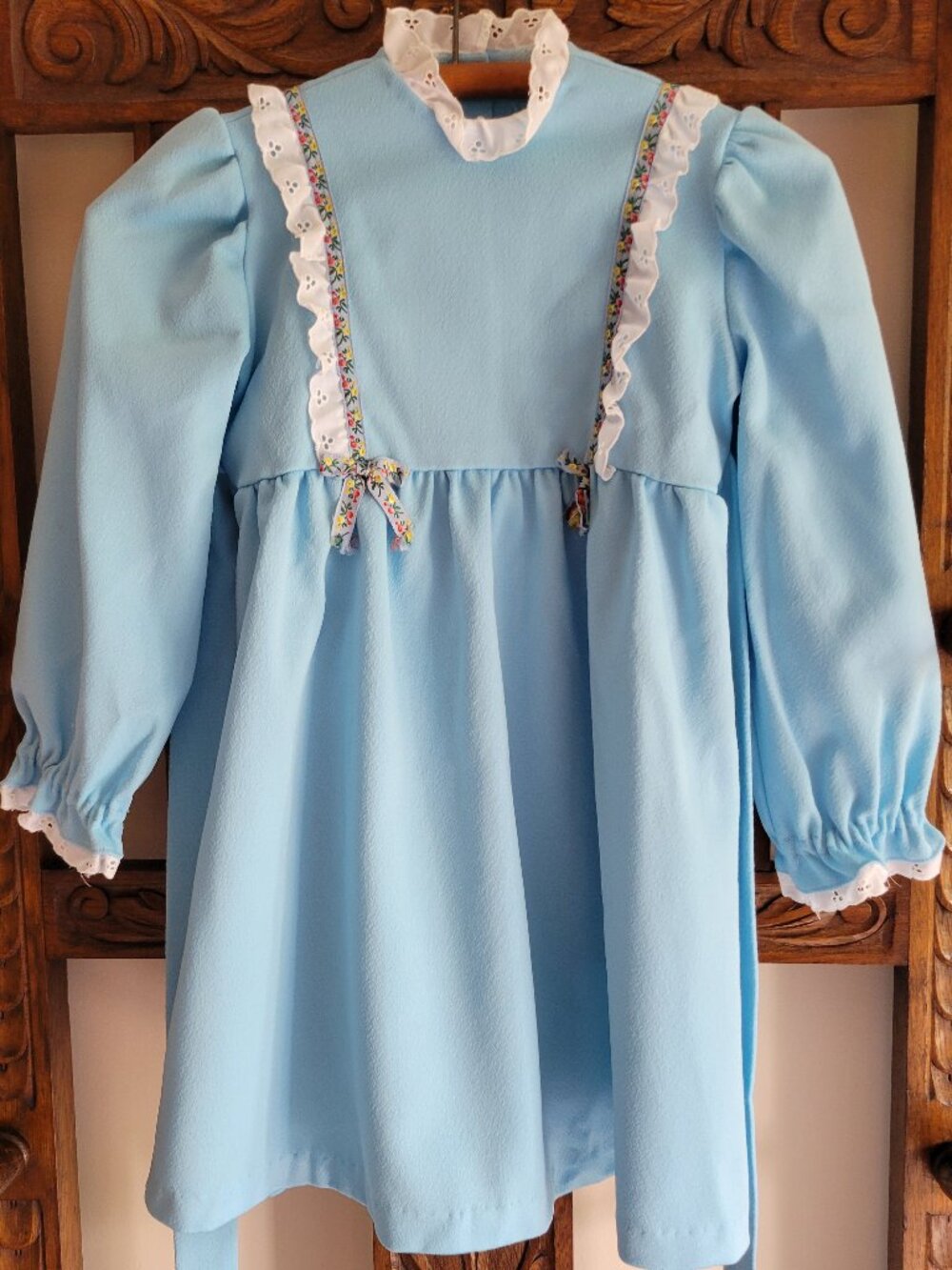 Handmade: Vintage Baby Blue Dress